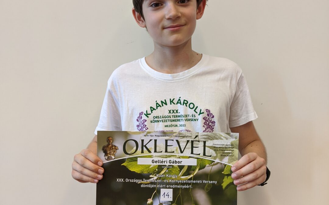 Kaán Károly Országos Természet- és Környezetismereti verseny