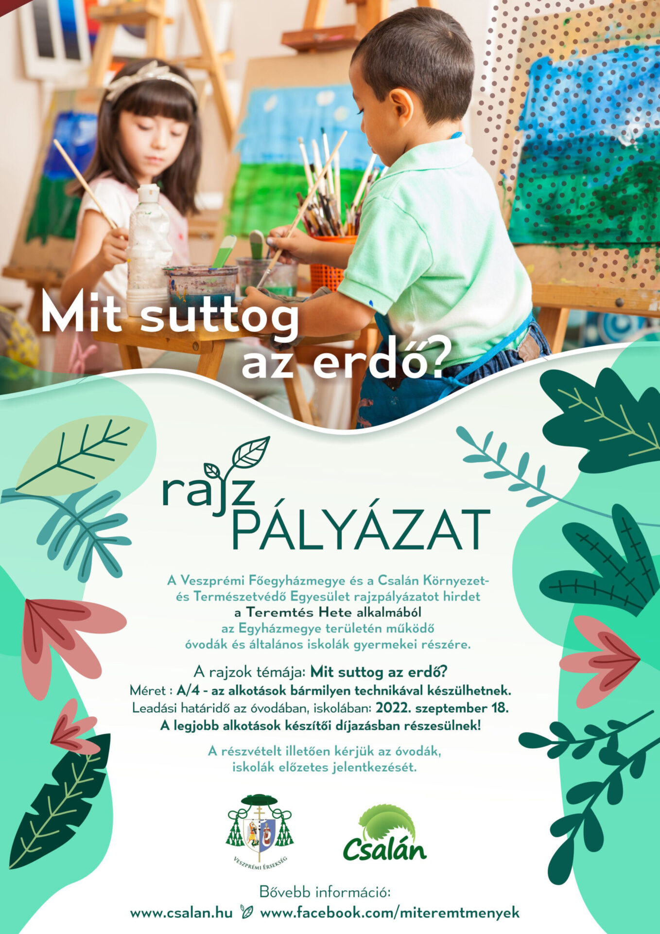 „Mit suttog az erdő?” rajzpályázat