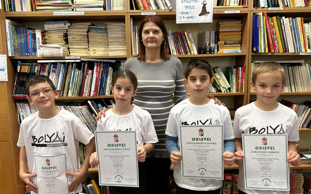 Alsós kisdiákjaink szereplése a Bolyai Anyanyelvi Csapatverseny országos döntőjében