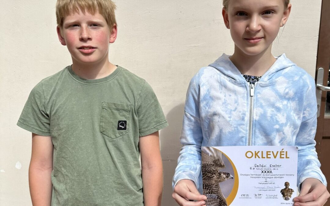 Eredményeink a Kaán Károly Országos Természet- és Környezetismereti Verseny Középdöntőjében