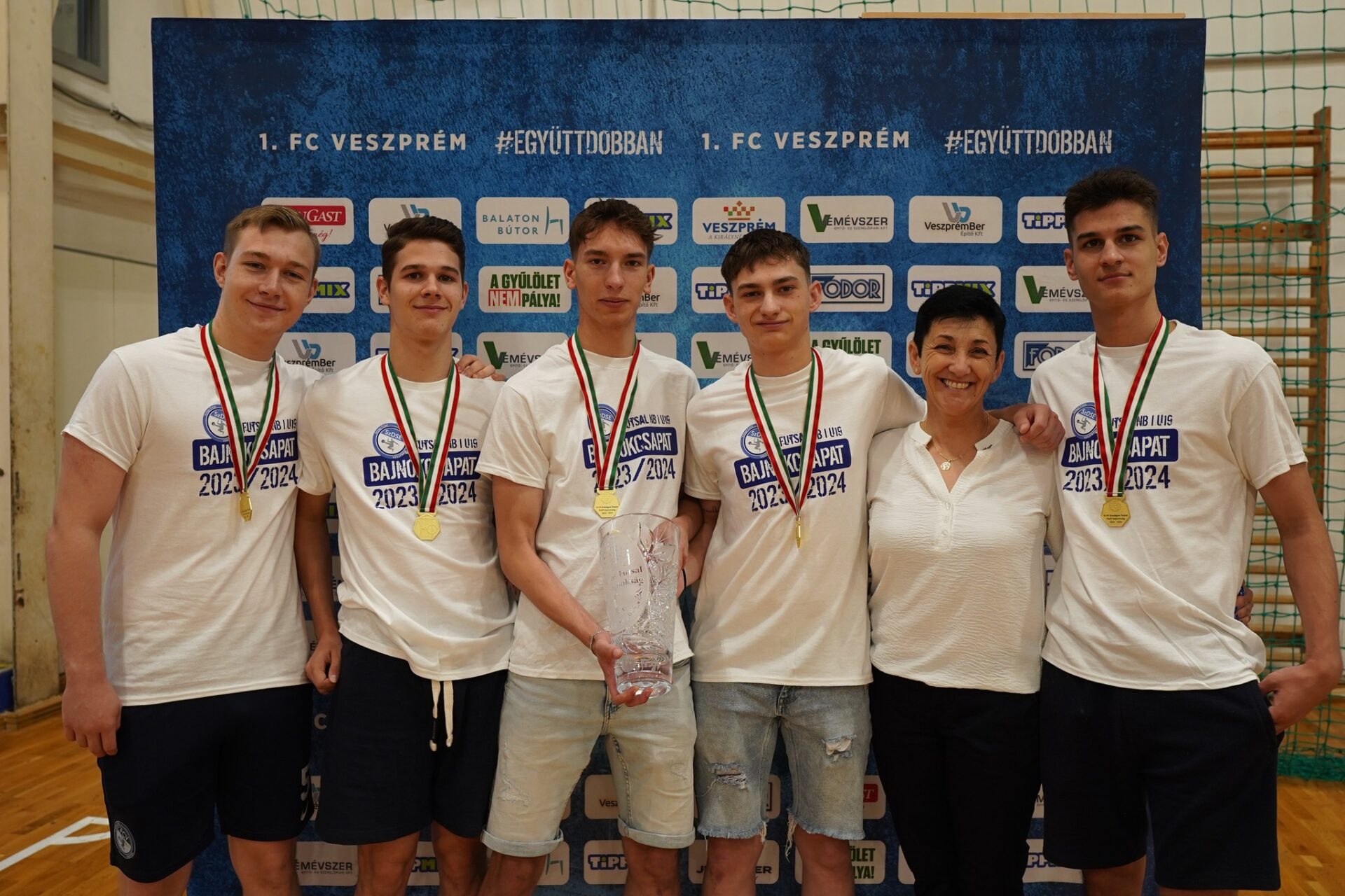 Bajnok a Szilágyi DSE U19 es futsal csapata
