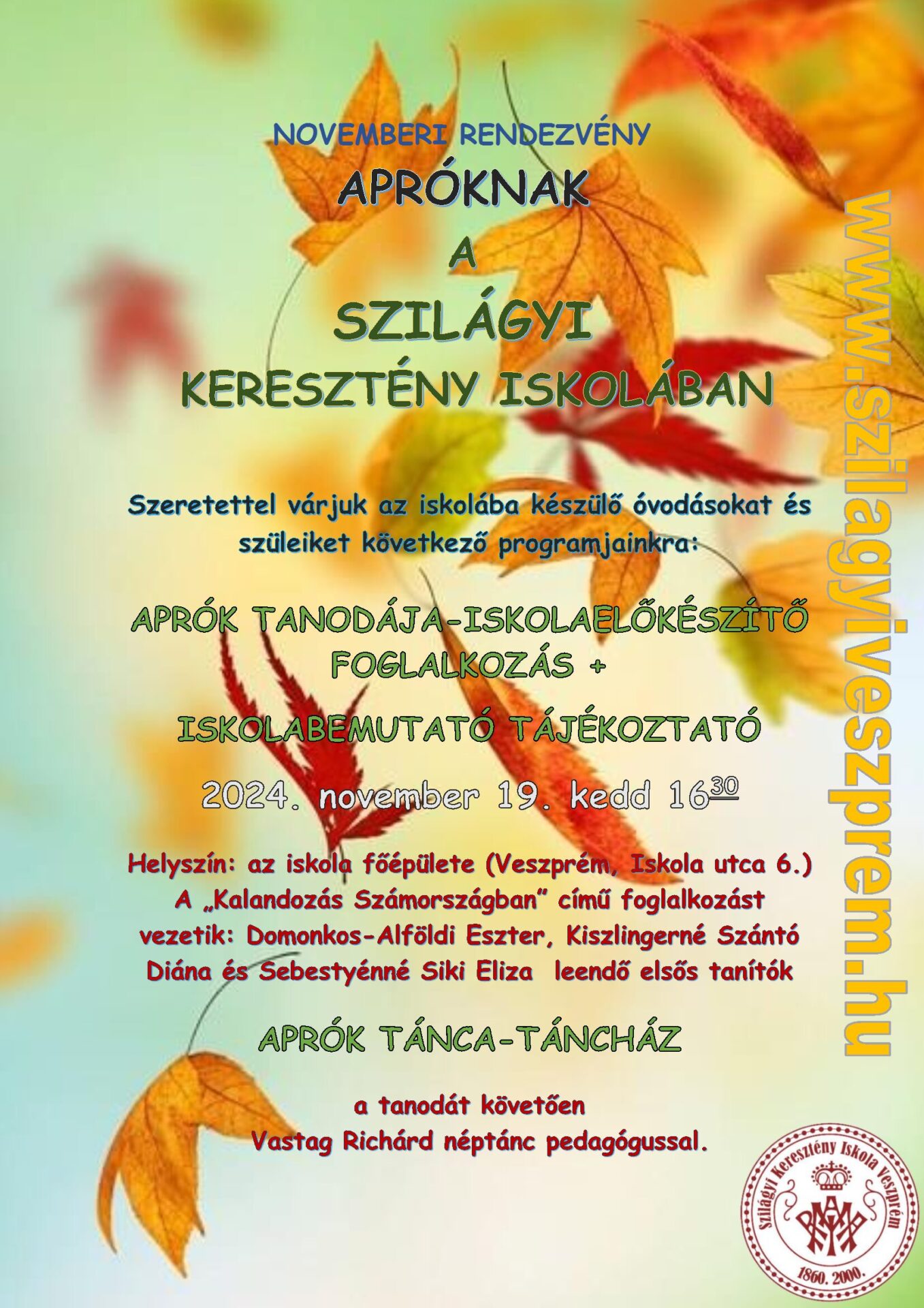 Novemberi rendezvény apróknak