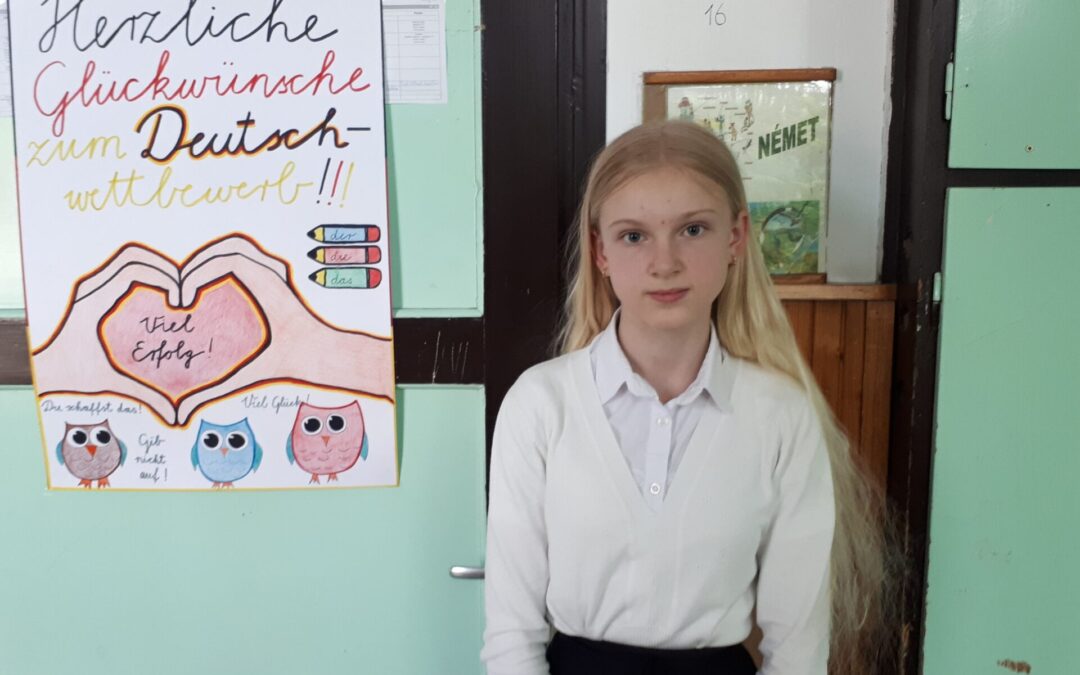 Siker a vármegyei németversenyen