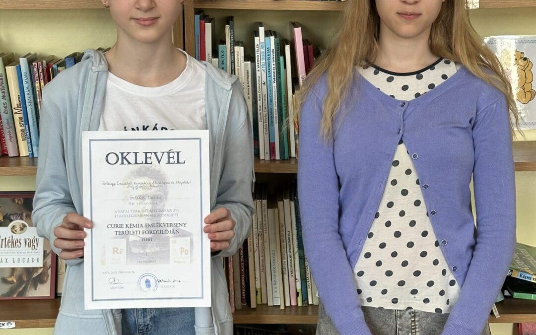 Kémiából kiválók