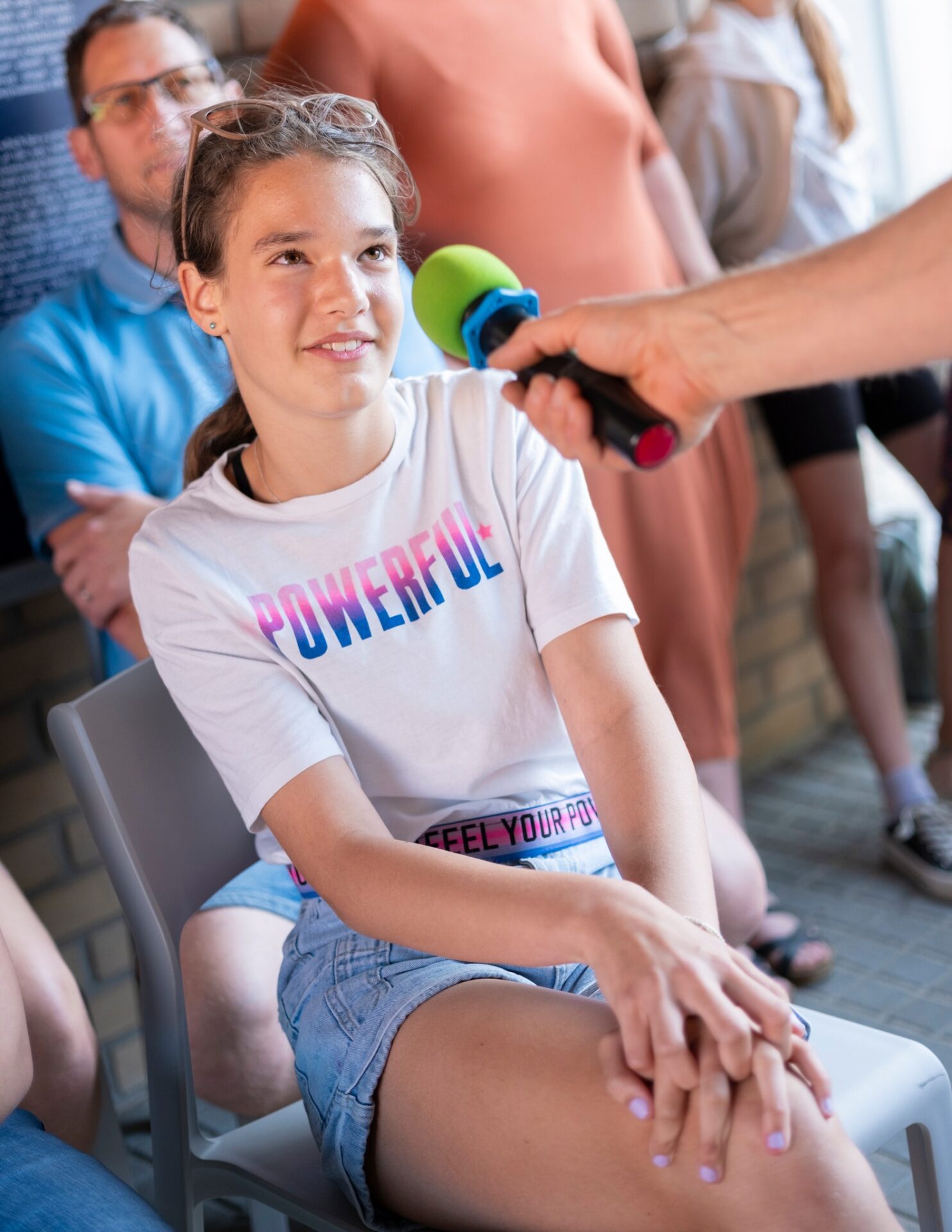 Kulisity Luca a Veszprém TV híradásában
