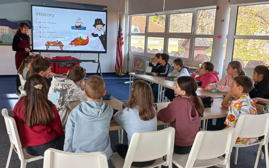 Hálaadás napi foglalkozás az Amerikai kuckóban