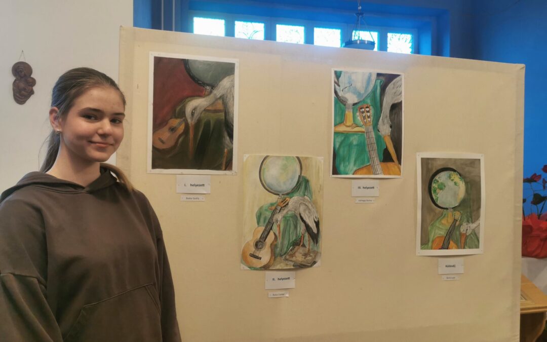 I. helyezés az Egyházmegyei rajzversenyen