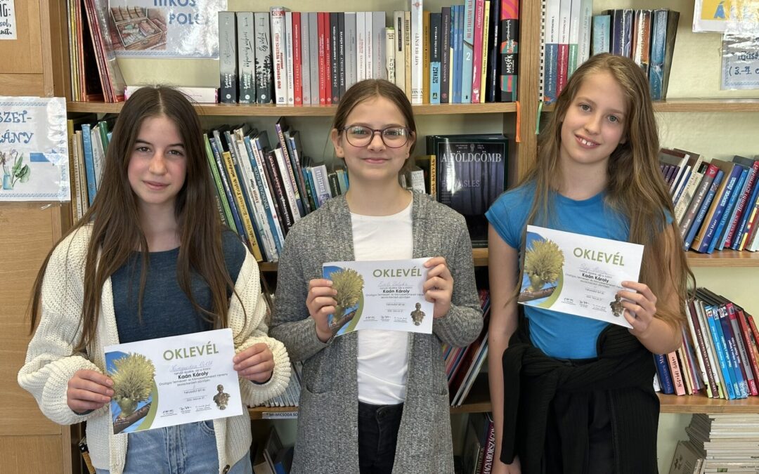 Természetismereti verseny eredményei