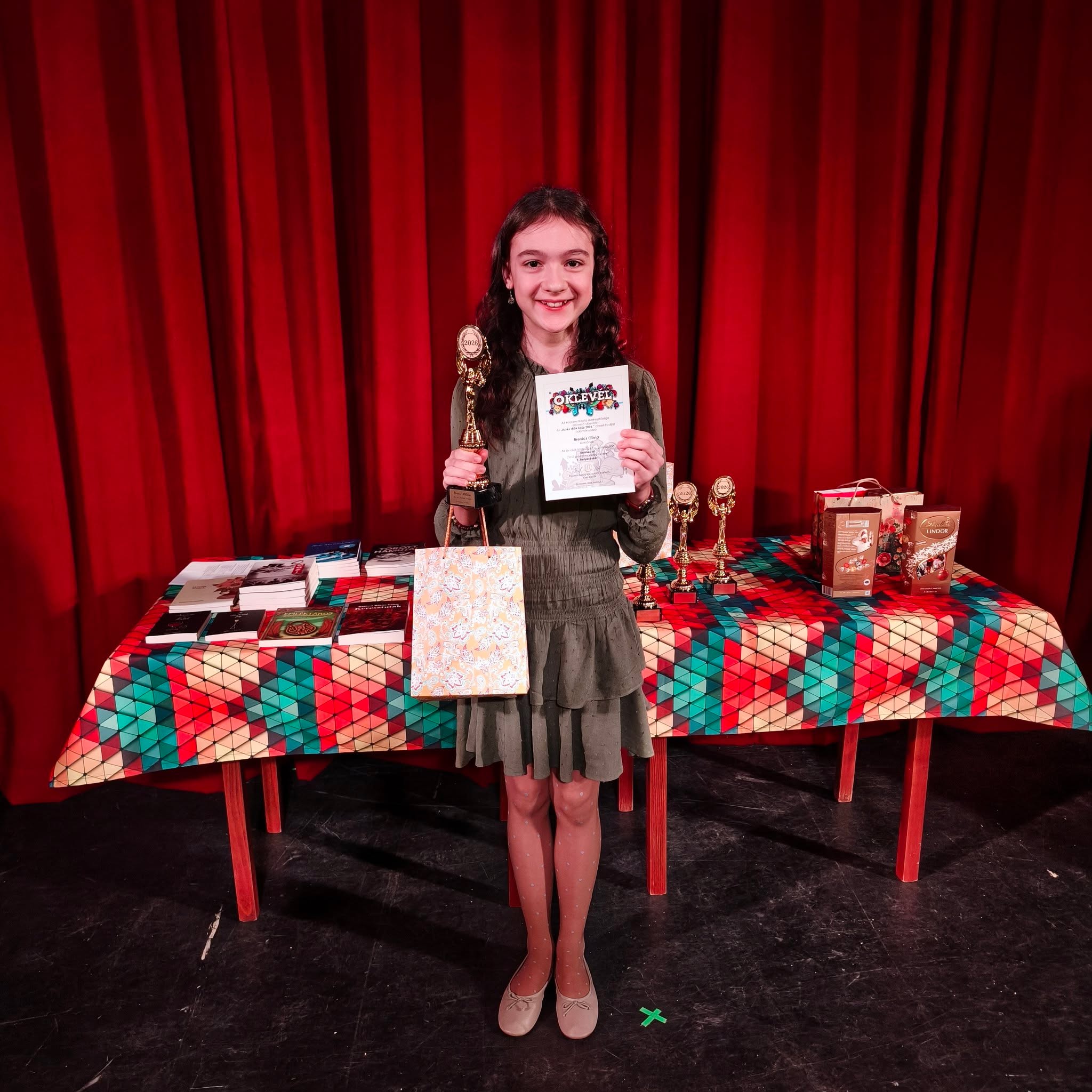 Brevics Olívia AZ ÉV DIÁK ÍRÓJA