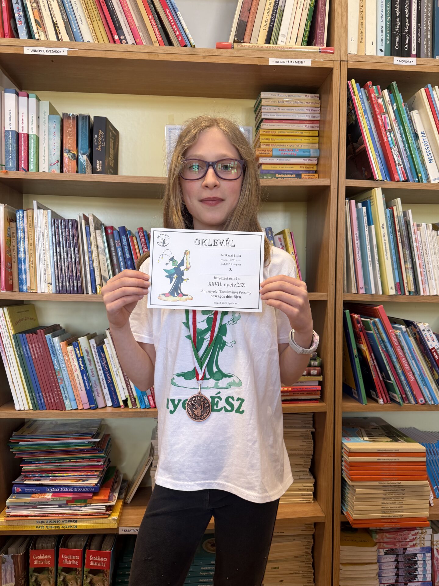 NyelvÉsz Anyanyelvi tanulmányi verseny- országos eredmények 2025-2026.