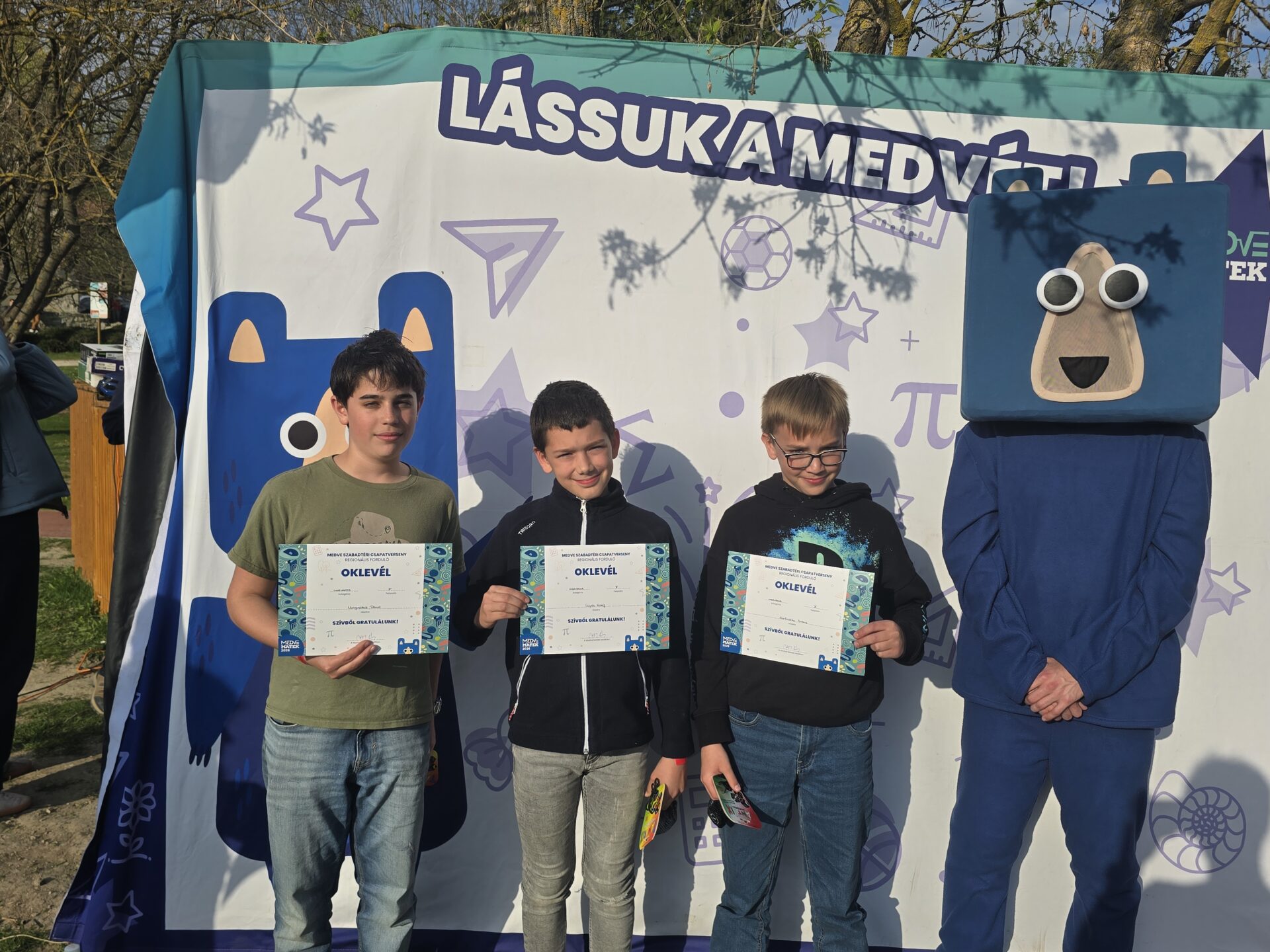 Medve Szabadtéri Csapatverseny eredmények