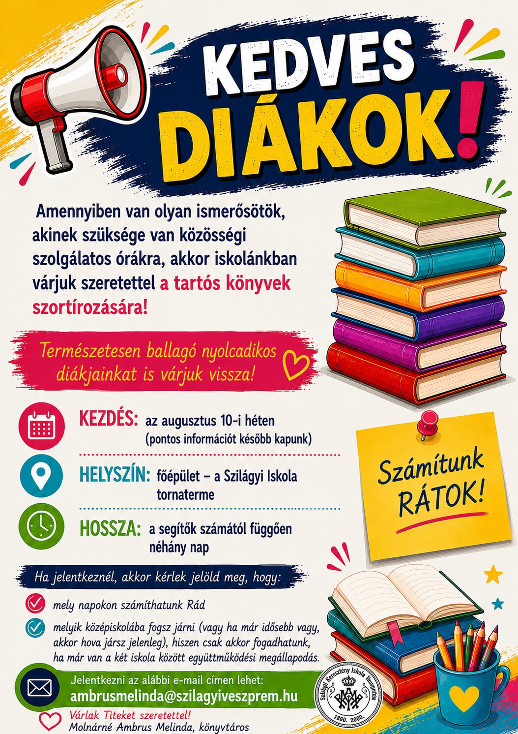 Közösségi Szolgálat a Szilágyi Iskolában