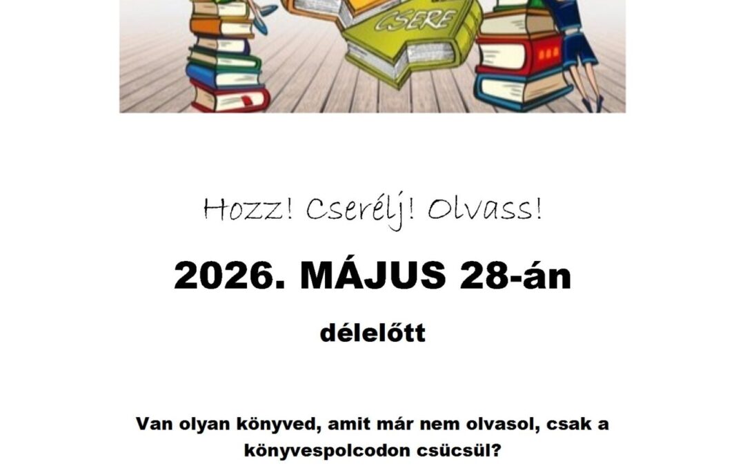 V. Könyvcserebere az alsó tagozaton