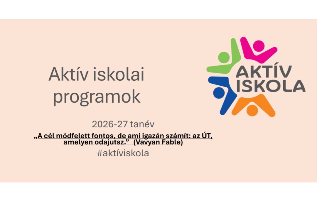 Aktív iskolai programok